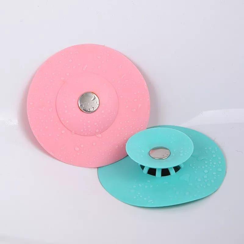 Tapón Cocina Baño Silicona De Drenaje Atrapa Cabellos-Pelos-5