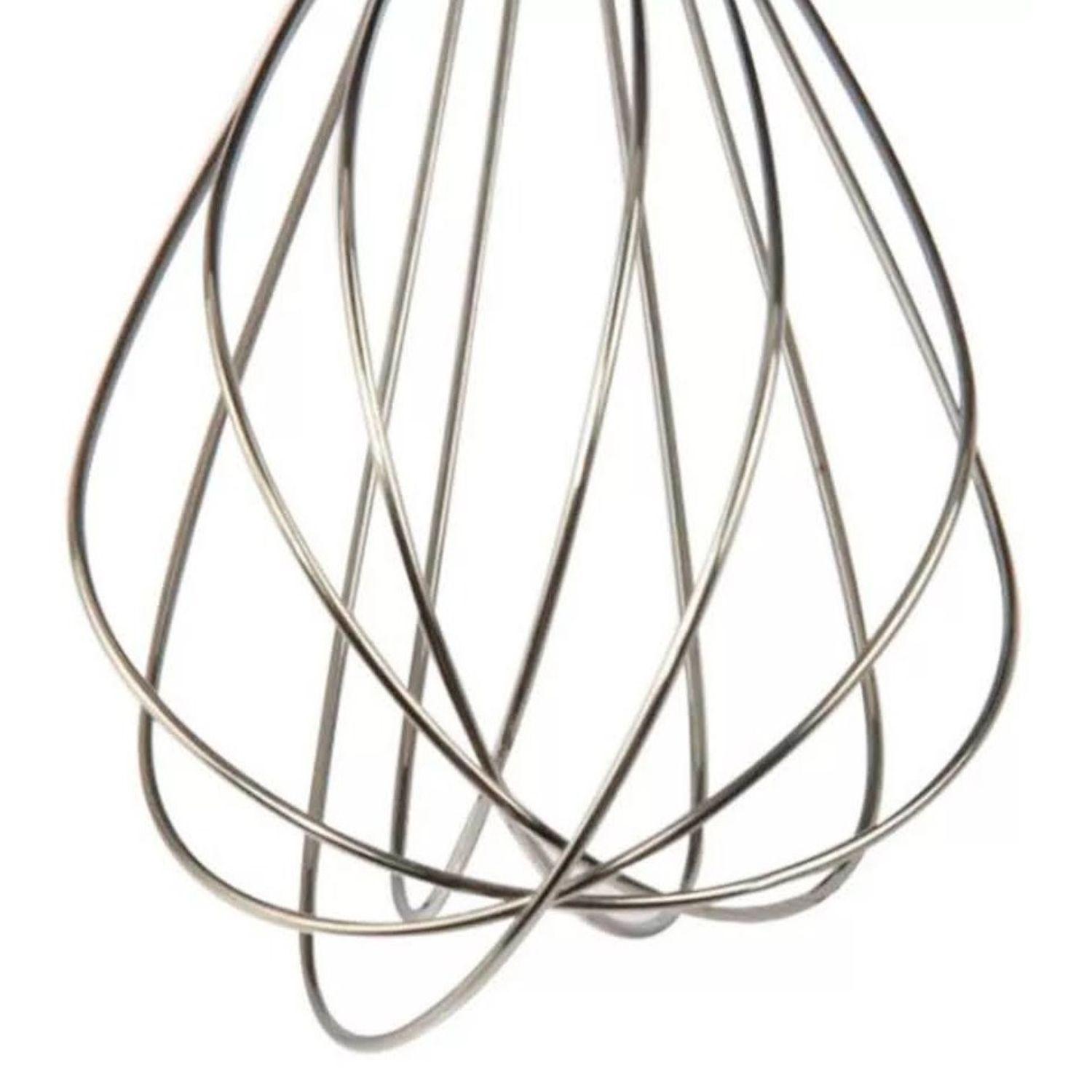 Batidor Mezclador Manual Acero Inoxidable Cocina Reposteria-3