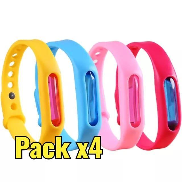 Pack x4 Pulsera Repelente Niños-5