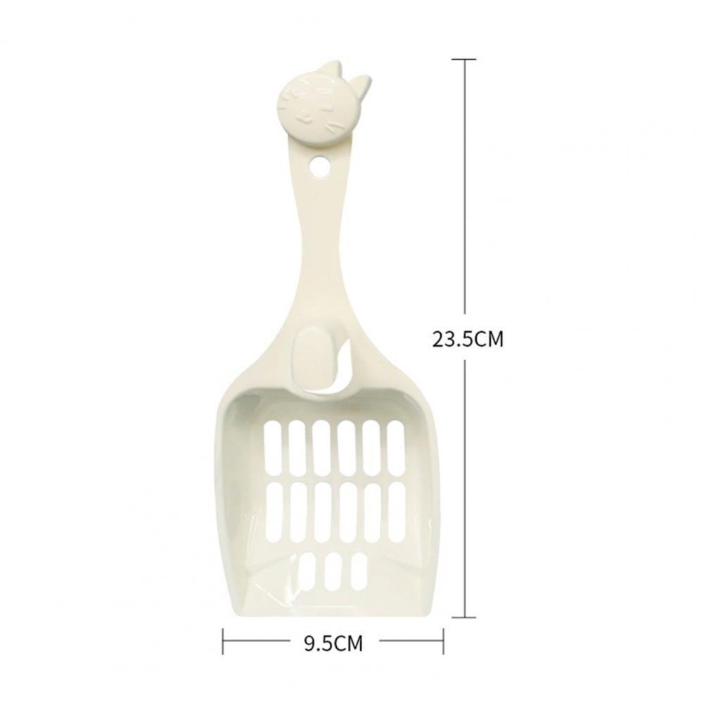 Pala Recoge Fecas para Gatos Pala Para Arenero Reusable Gatitos-5