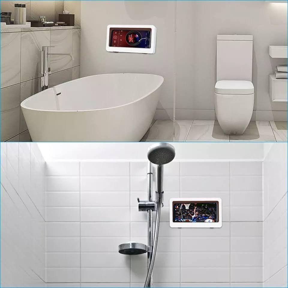 Soporte Para Teléfono Ducha Baño Casa Prueba De Agua-2