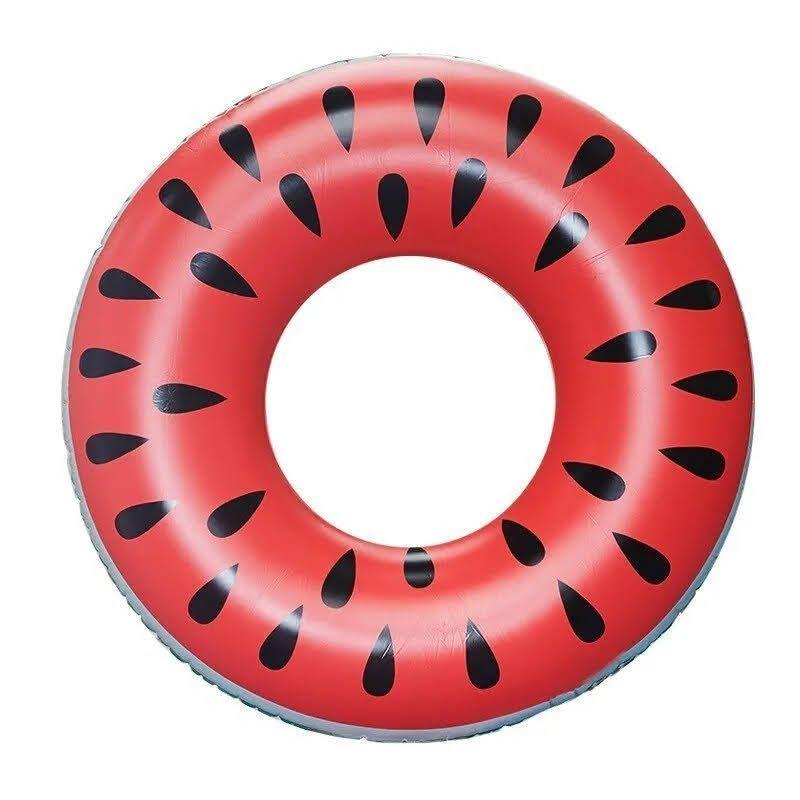 Flotador Piscina Sandia 60cm Inflable Salvavidas Niños-3