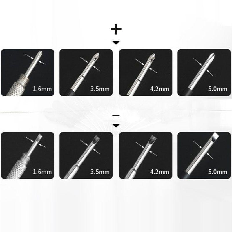 Destornillador 8 En 1 Con Linterna Led Herramienta Multiuso-3