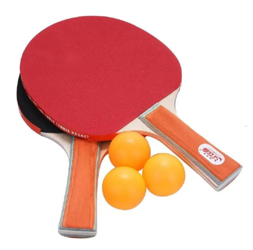 Set Juego Dos Paletas Raquetas Ping Pong-0