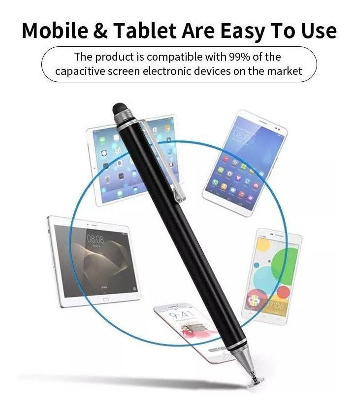 Lapiz Tactil Doble Puntero Touch Pen-2