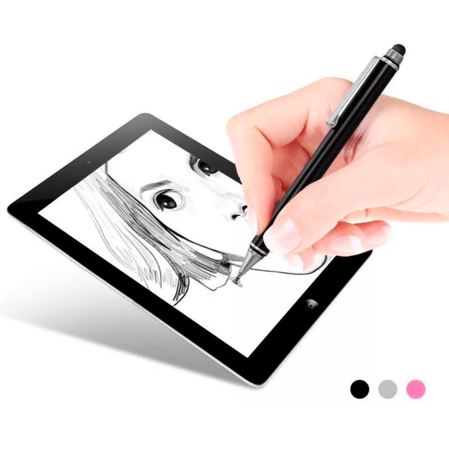 Lapiz Tactil Doble Puntero Touch Pen-4