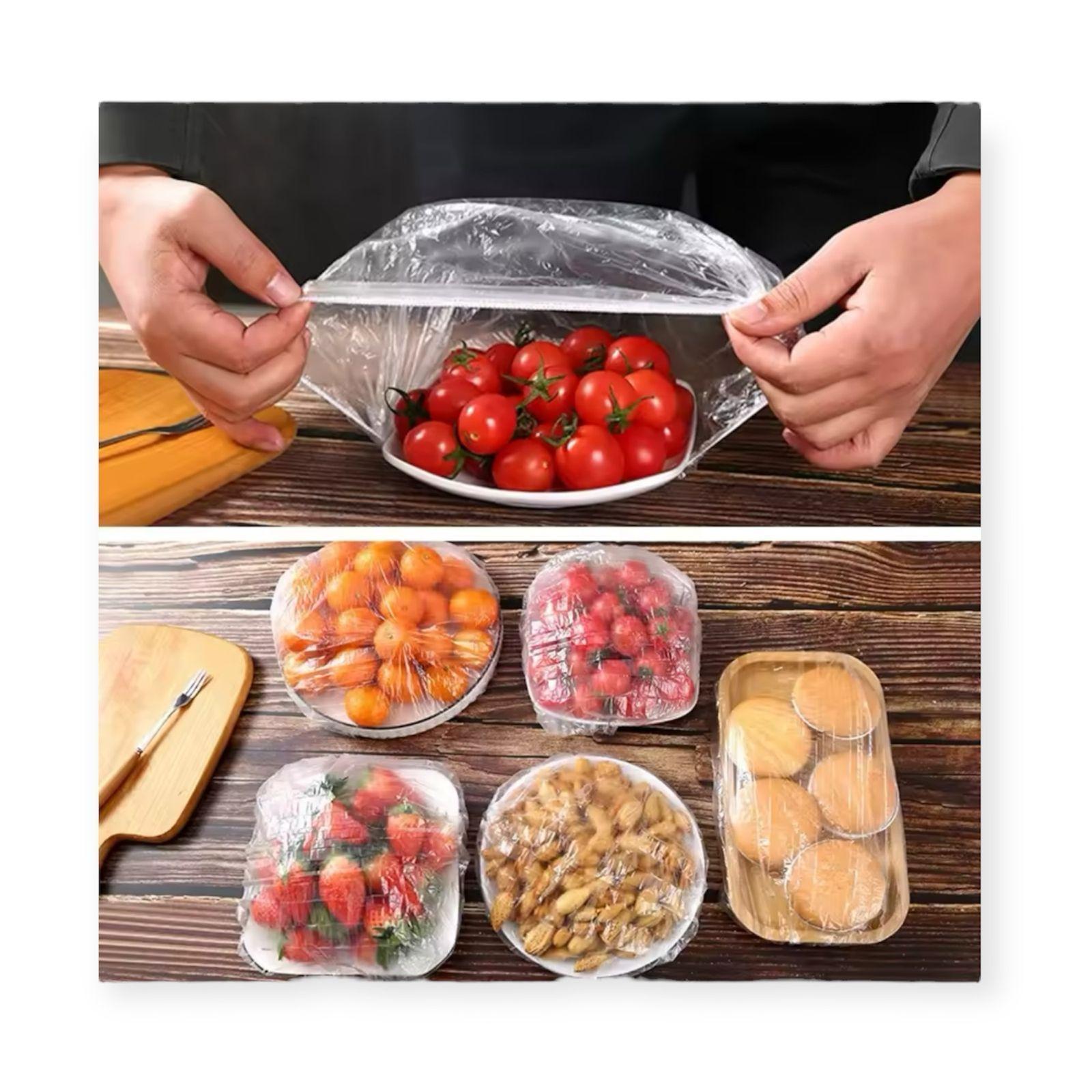 Bolsas Elásticas Para Conservación Alimentos Fundas 100 Pcs-6