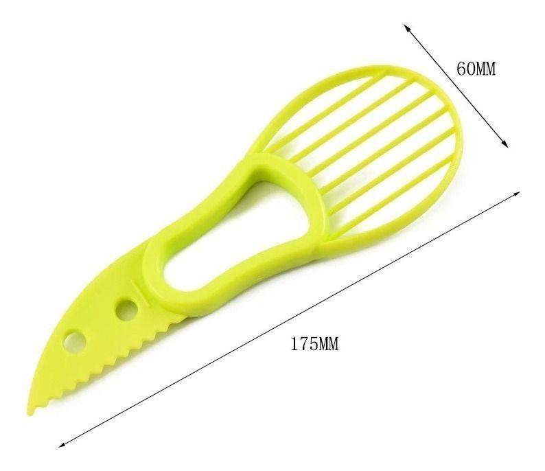 Pelador Rebanador De Paltas Y De Fruta 3 En 1-1