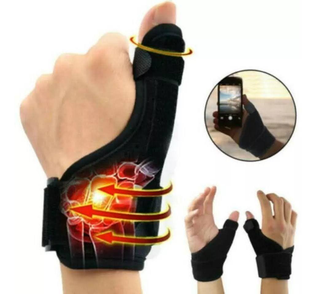 Muñequera Con Inmovilizador De Dedo Pulgar Soporte Ferula-1