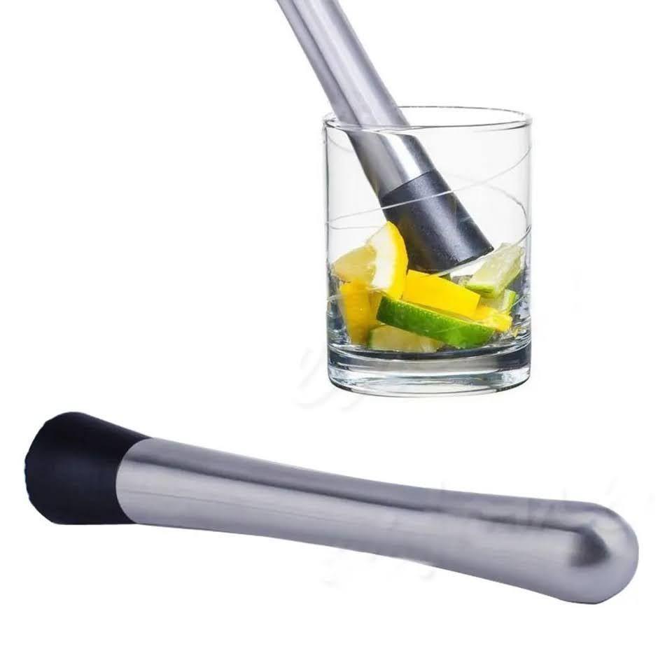 Mortero de Bar Muddler Kit Bartender Set Cocteleria Coctel-3