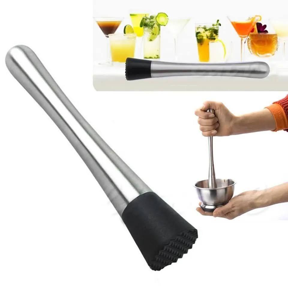 Mortero de Bar Muddler Kit Bartender Set Cocteleria Coctel-5