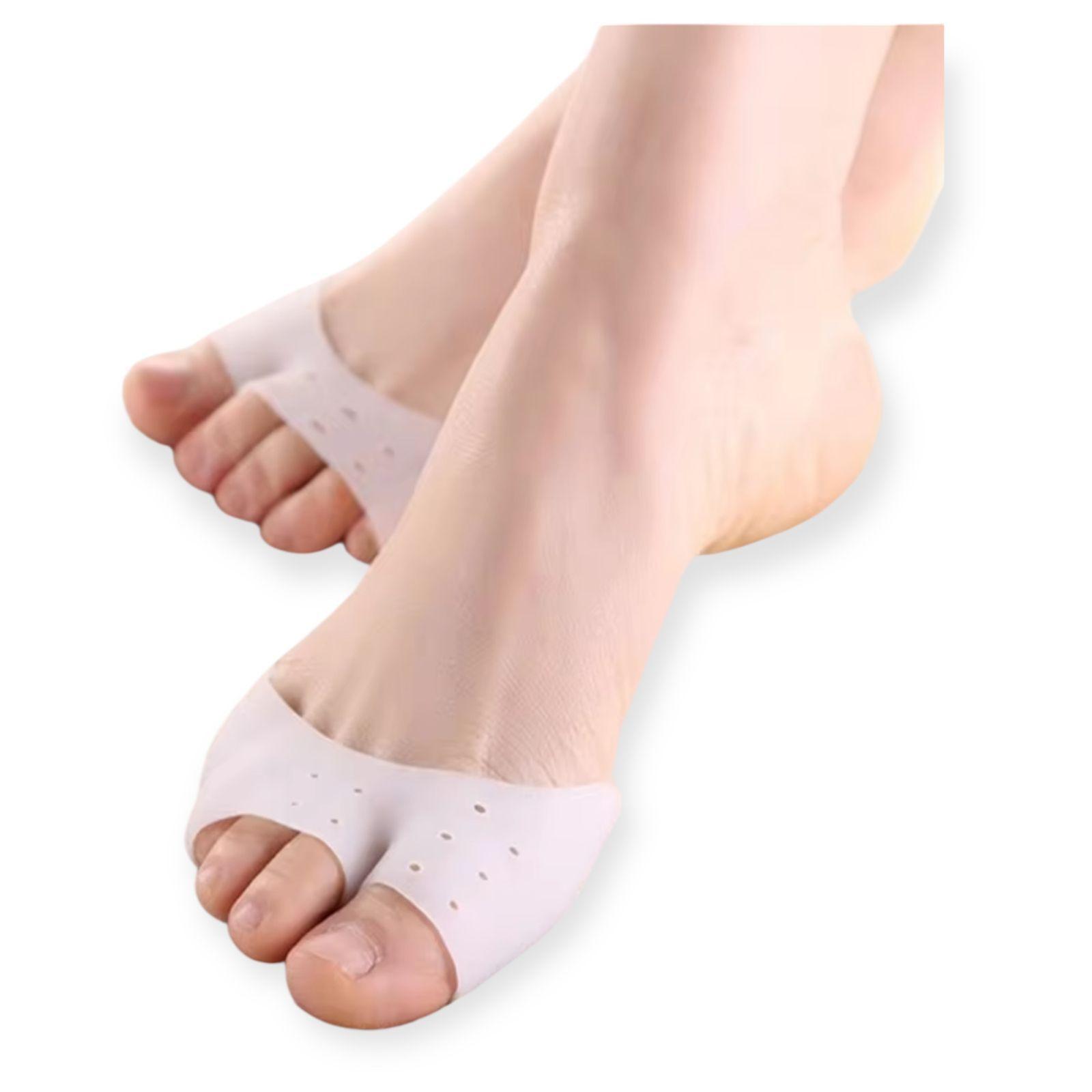 Par de Plantillas de Gel Metatarso con Dedo Fascitis Juanete-1