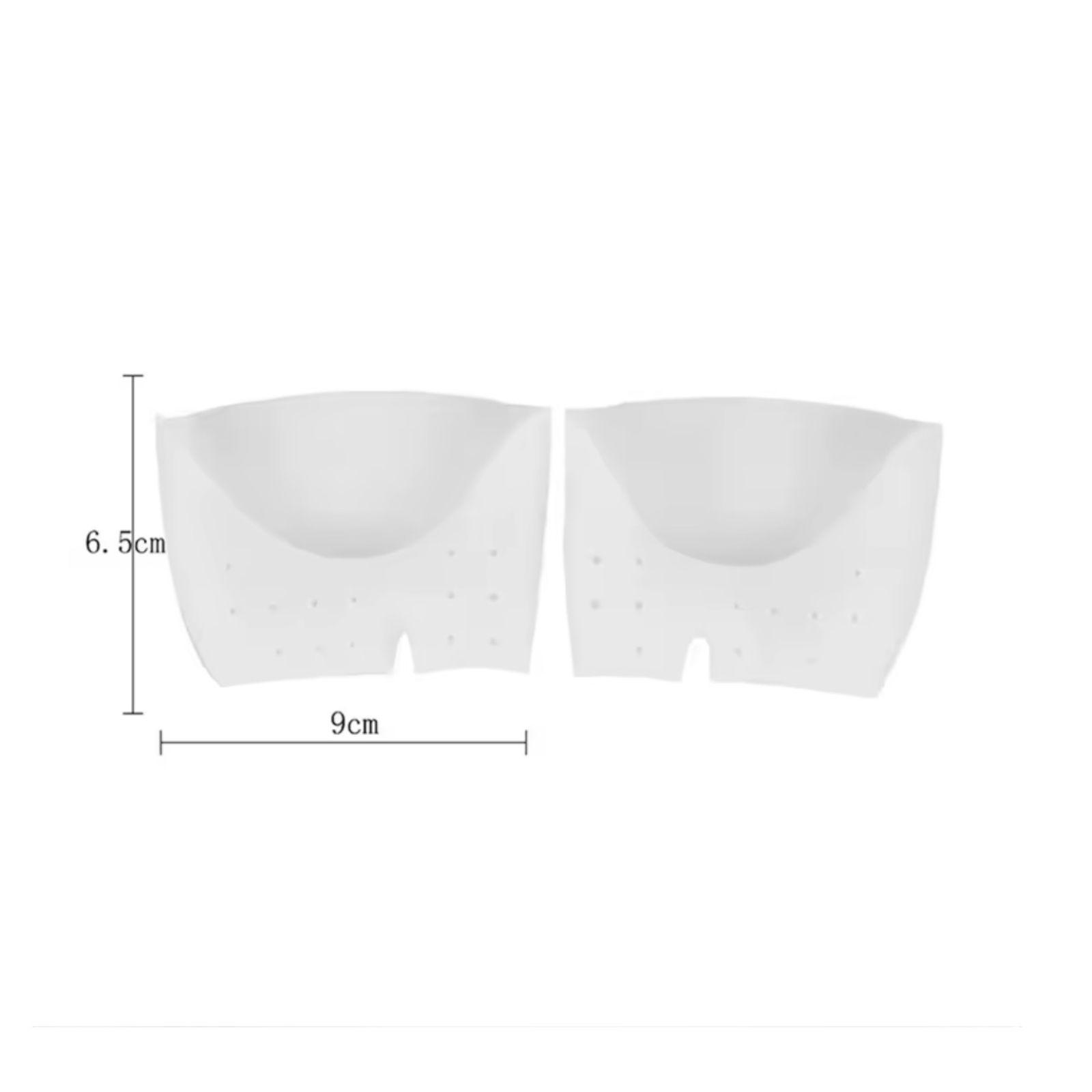 Par de Plantillas de Gel Metatarso con Dedo Fascitis Juanete-2