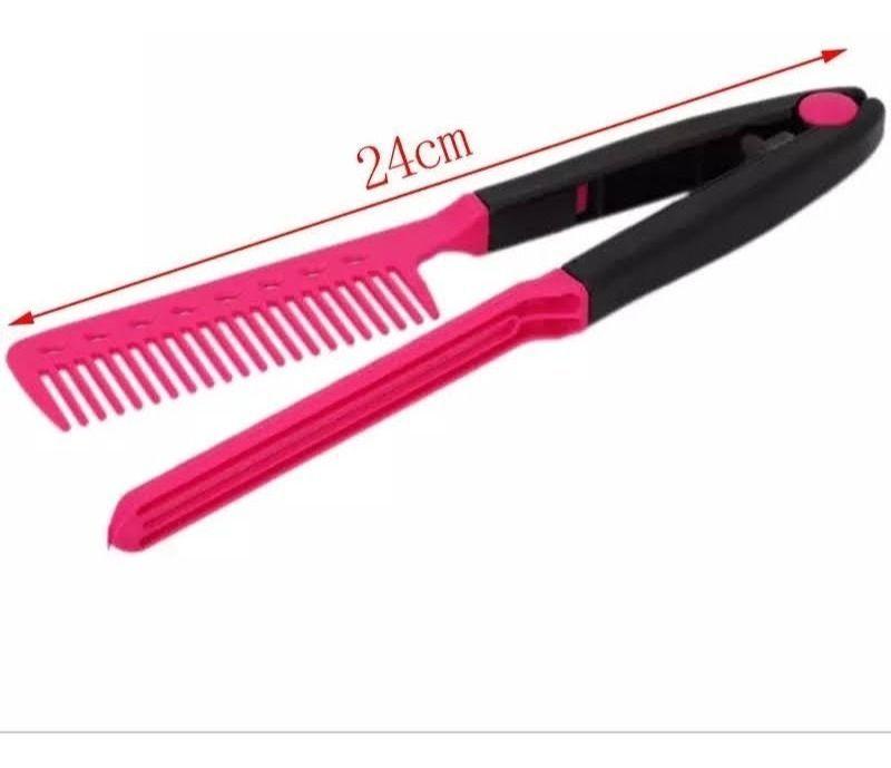 Peine Para Planchar Pelo Plegable Cabello Plancha-2
