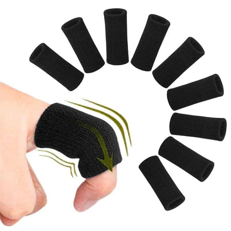 Pack x10 Protector Dedos Deporte Venda Elasticadas Funda Dedo-5