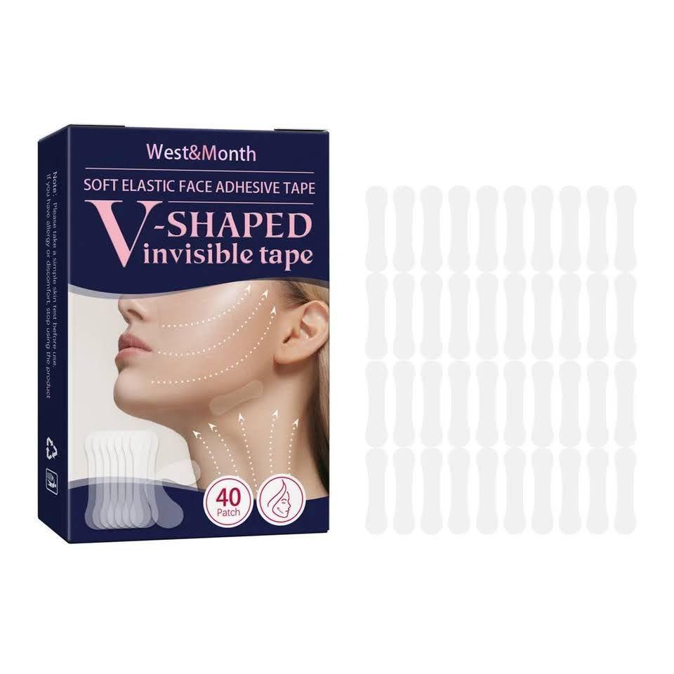 Lifting Estiramiento Facial Invisible Impermeable Autoadhesivo-0