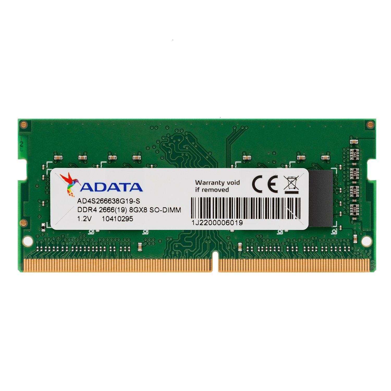 Memoria Ram 8gb Ddr4 2666mhz Sodimm Adata.-0