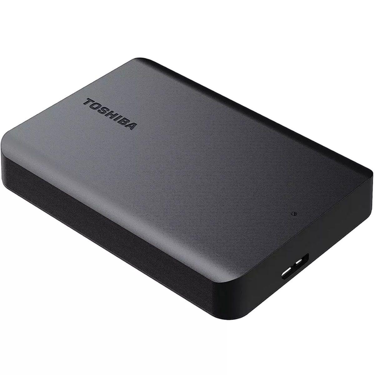 Toshiba Disco Duro Externo 1tb Canvio Basics A5 HDTB510XK3AA-4