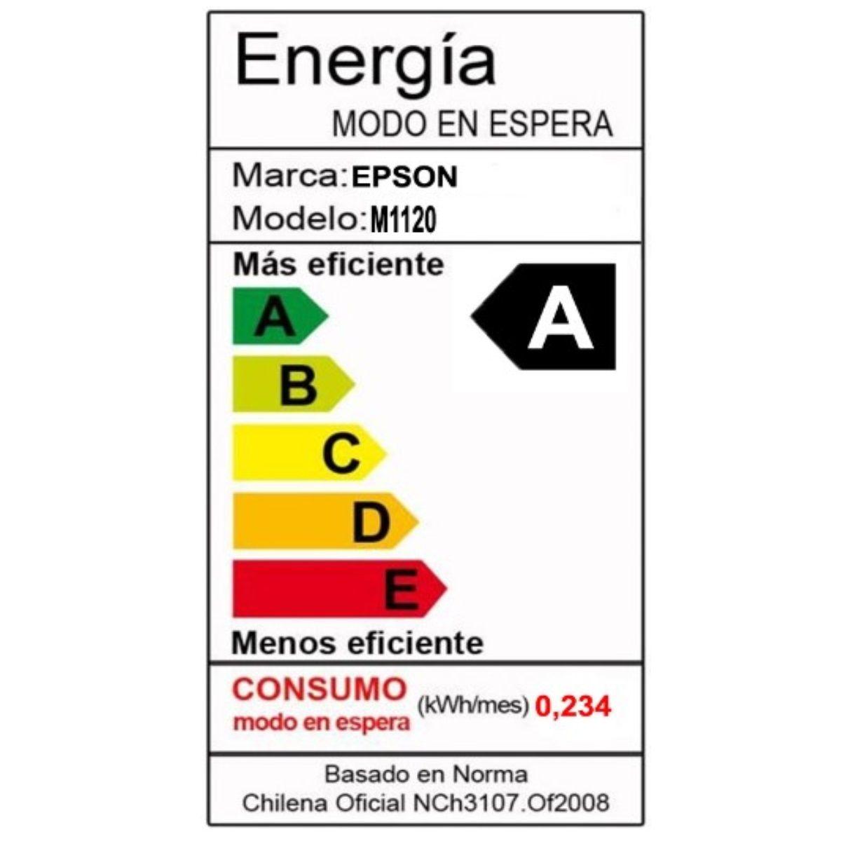 Impresora Epson Monocromática Ecotank M1120 Wifi-3