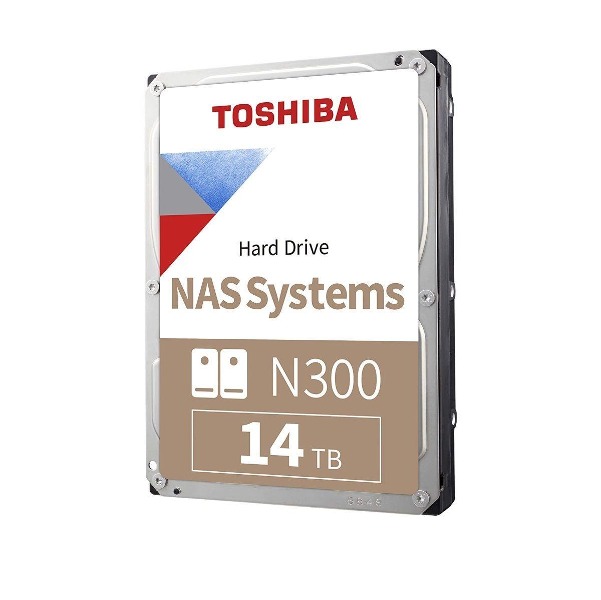 Toshiba Disco duro 14TB N300 Sistemas NAS HDWG31EXZSTA-1