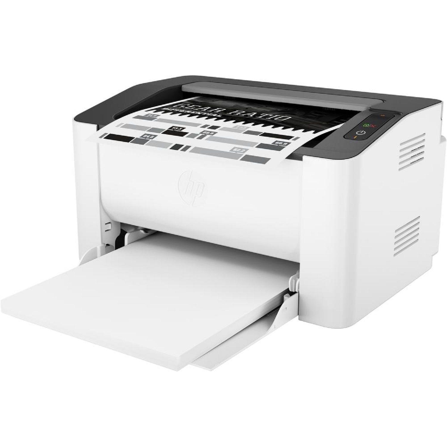 HP Impresora 107A Laserjet Blanco y Negro 20ppm USB 4ZB77A-2