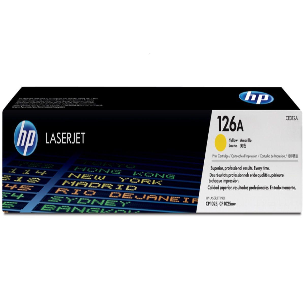 HP Toner LaserJet 126A, Yellow, CE312A Original-5