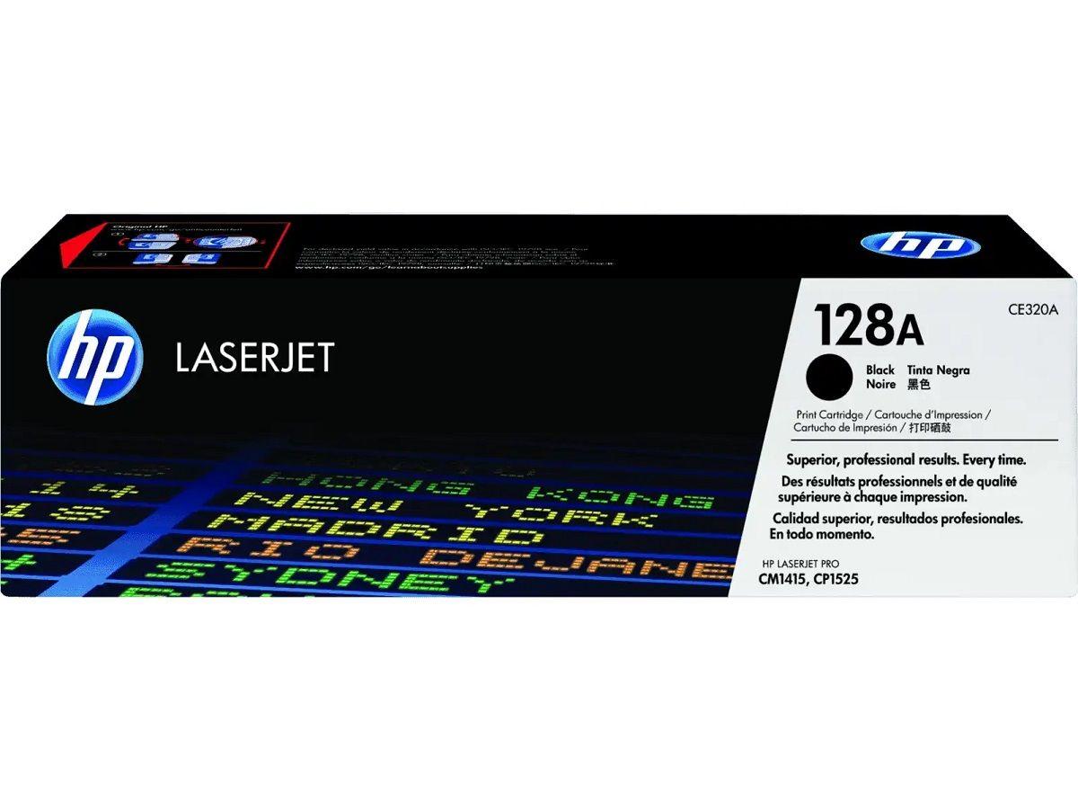 HP Toner LaserJet 128A, Negro, CE320A Original-0