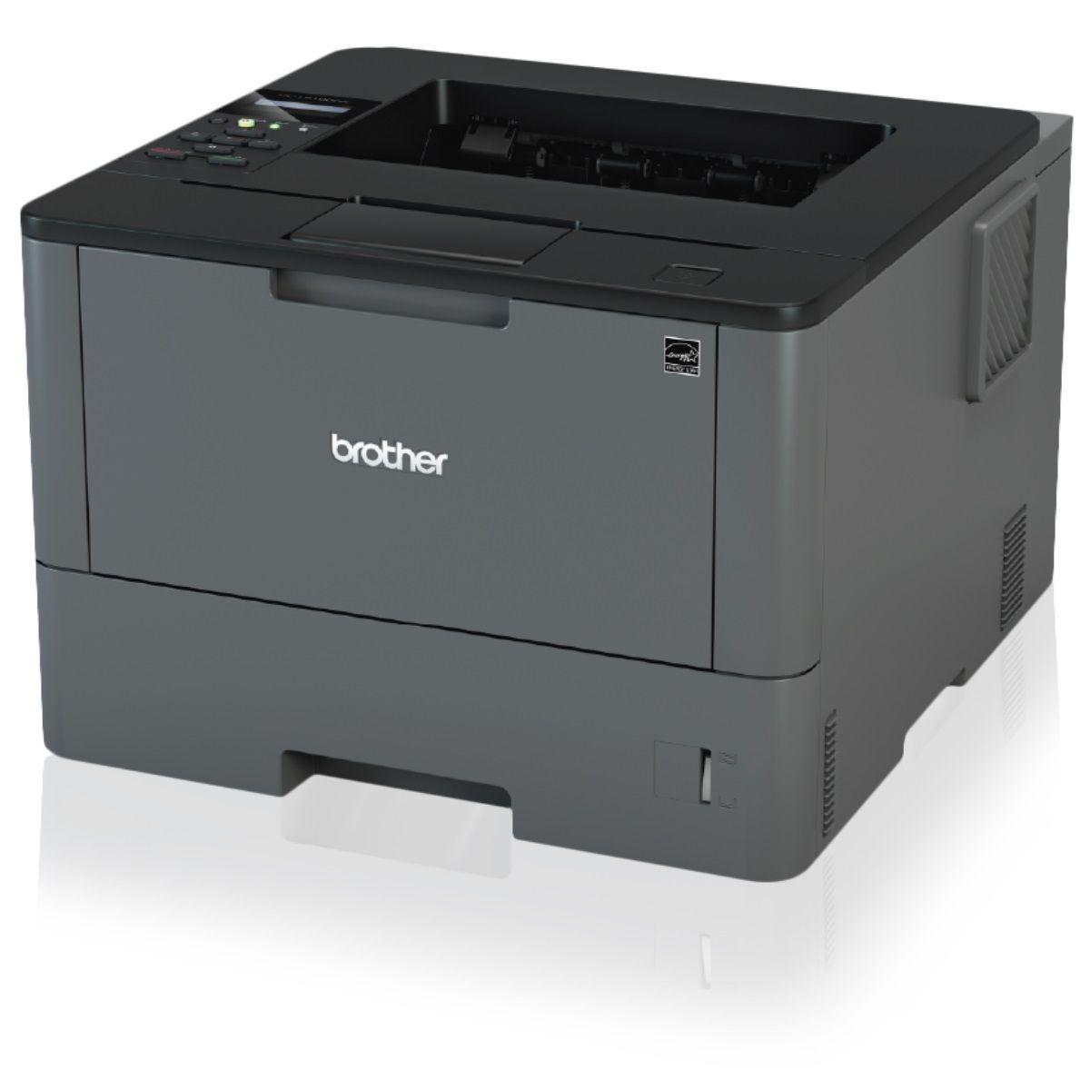 Brother Impresora Laser Blanco Y Negro Hl-l5100dn, Duplex Zp-4