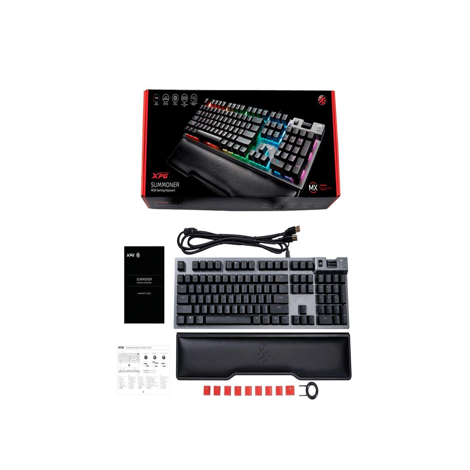  Xpg Teclado Gamer Summonera Rgb Black Español Zonaportatil-2