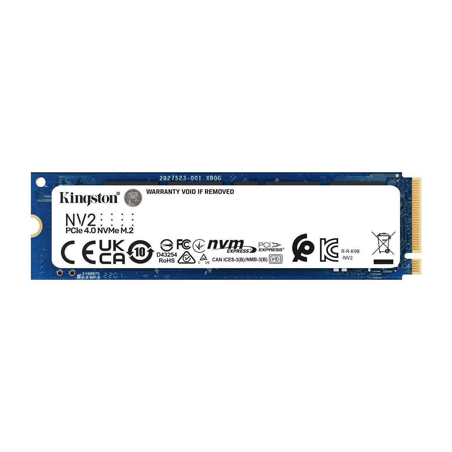 Kingston SSD 250GB NV2 PCIe NVMe M.2 SNV2S/250G-0