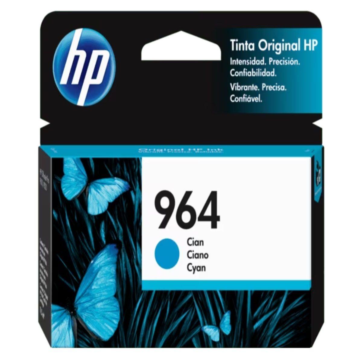 HP Tinta 964, Cyan, 3JA50AL Original-4