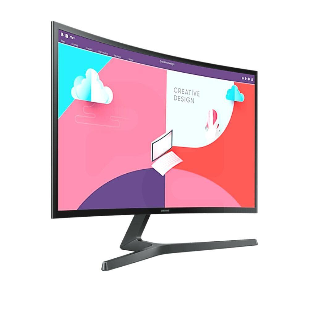 Samsung Monitor 24" Curvo FHD Panel VA 75Hz LS24C366EALXZS-1