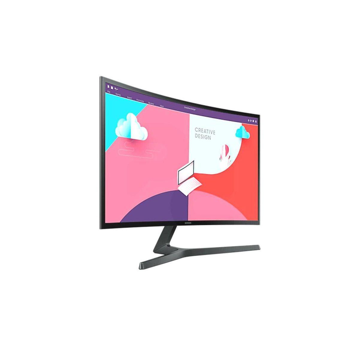 Samsung Monitor 24" Curvo FHD Panel VA 75Hz LS24C366EALXZS-5