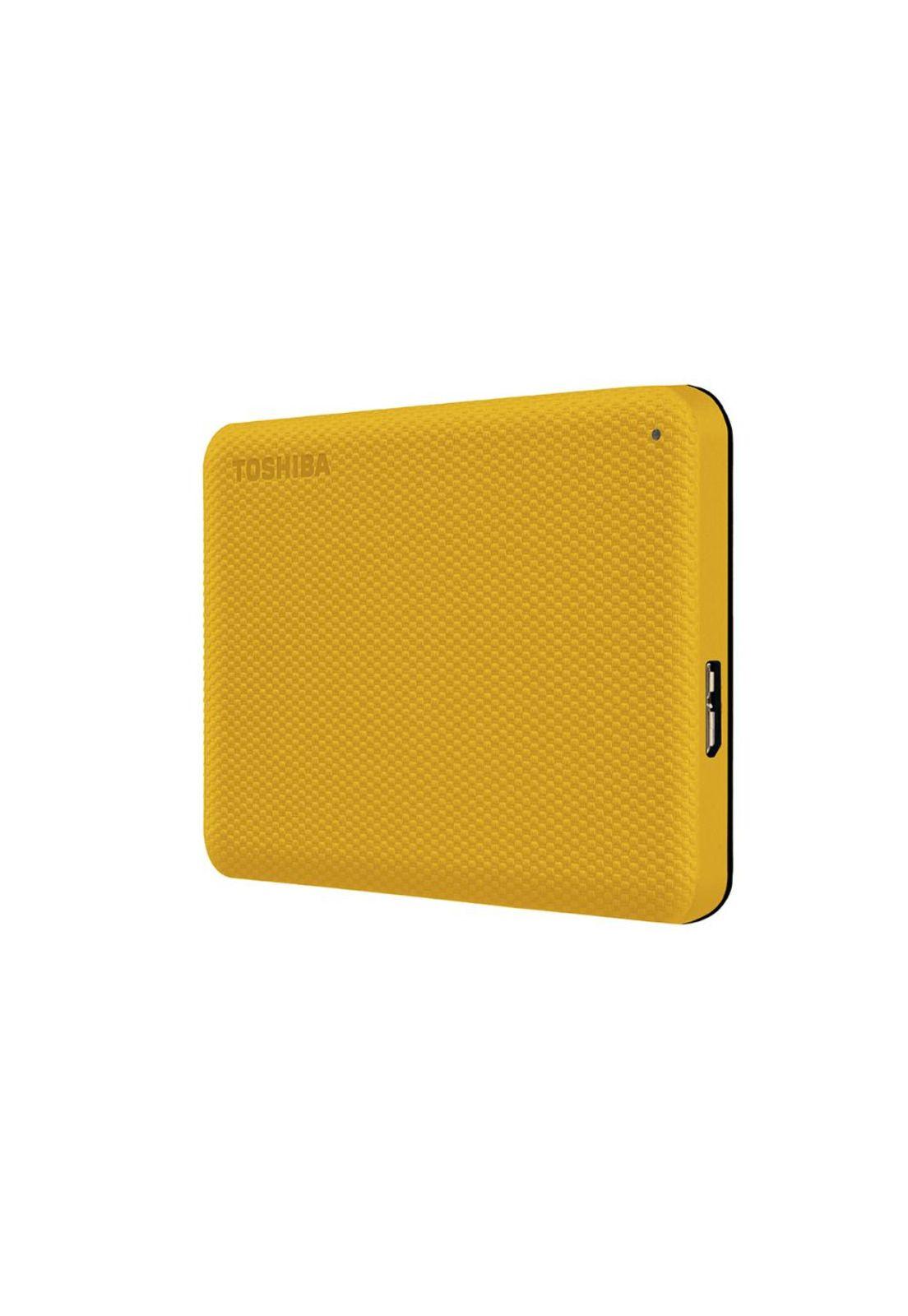 Toshiba Disco Duro Canvio Advance Plus Amarillo 2 TB HDTCA20XYCAB-2