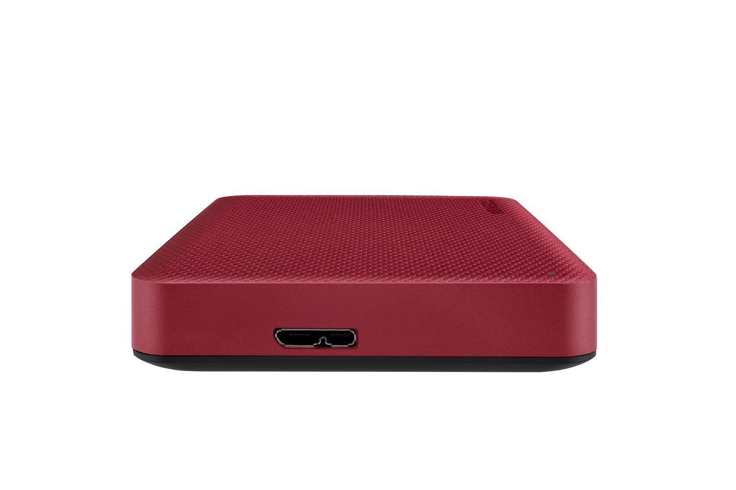 Disco Duro Externo Toshiba 4tb Canvio Advance Rojo-5
