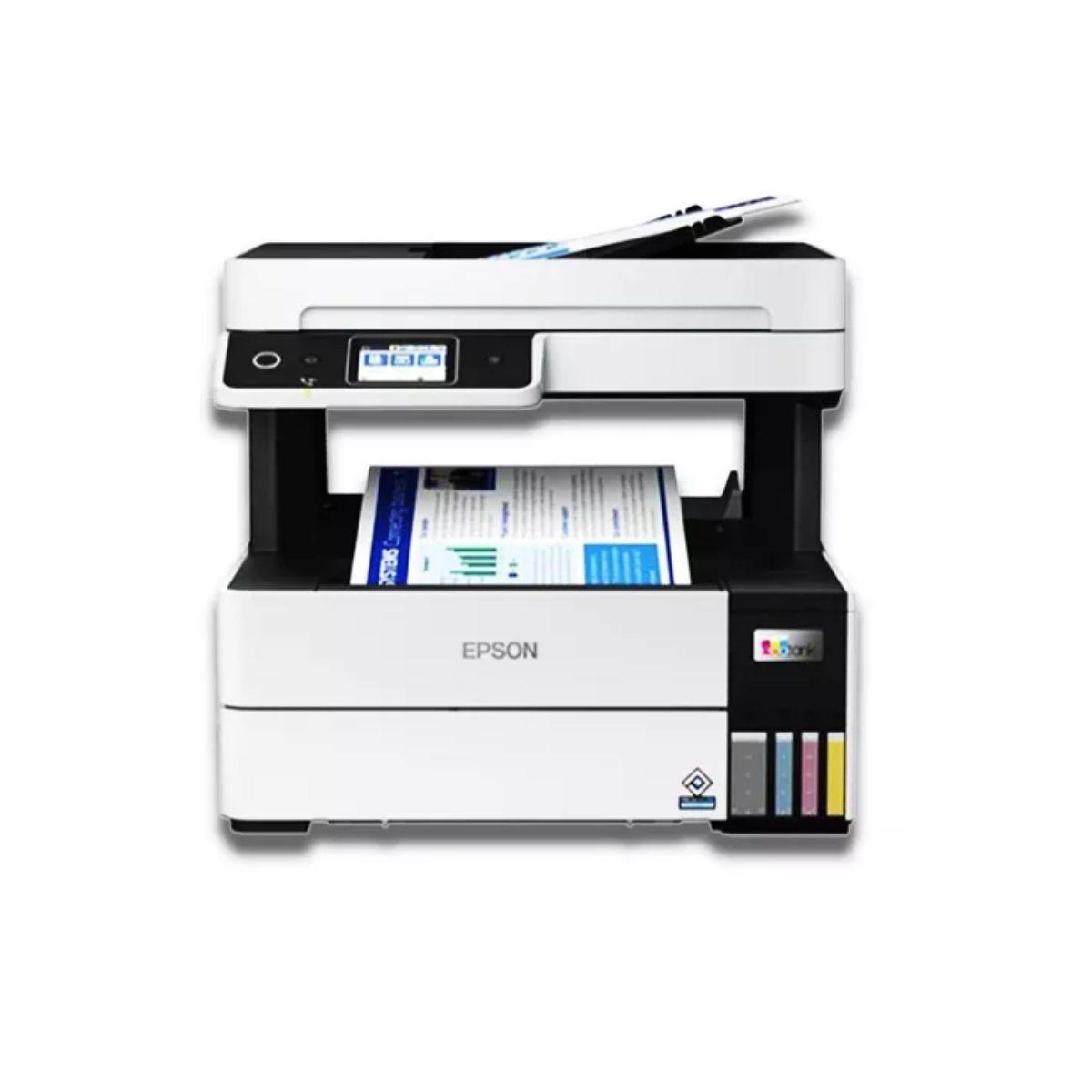 Epson Multifuncional EcoTank L6490 Inalámbrica Color Fax-4