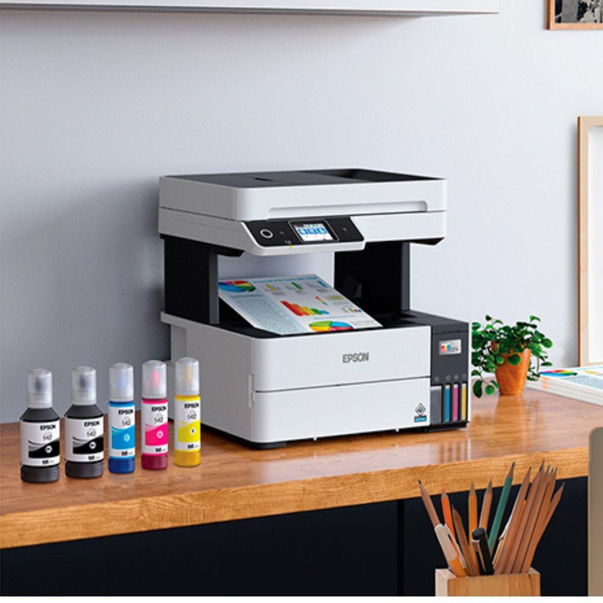 Epson Multifuncional EcoTank L6490 Inalámbrica Color Fax-6