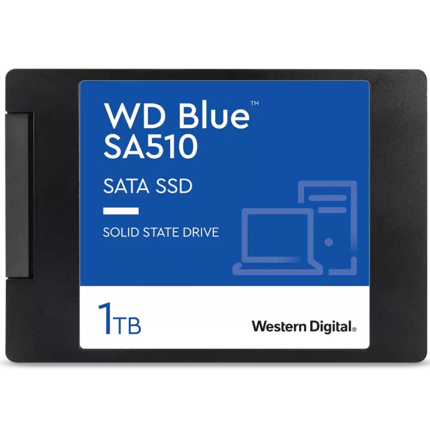 WD SSD 1TB SA510 Blue 2.5in Sata WDS100T3B0A -0