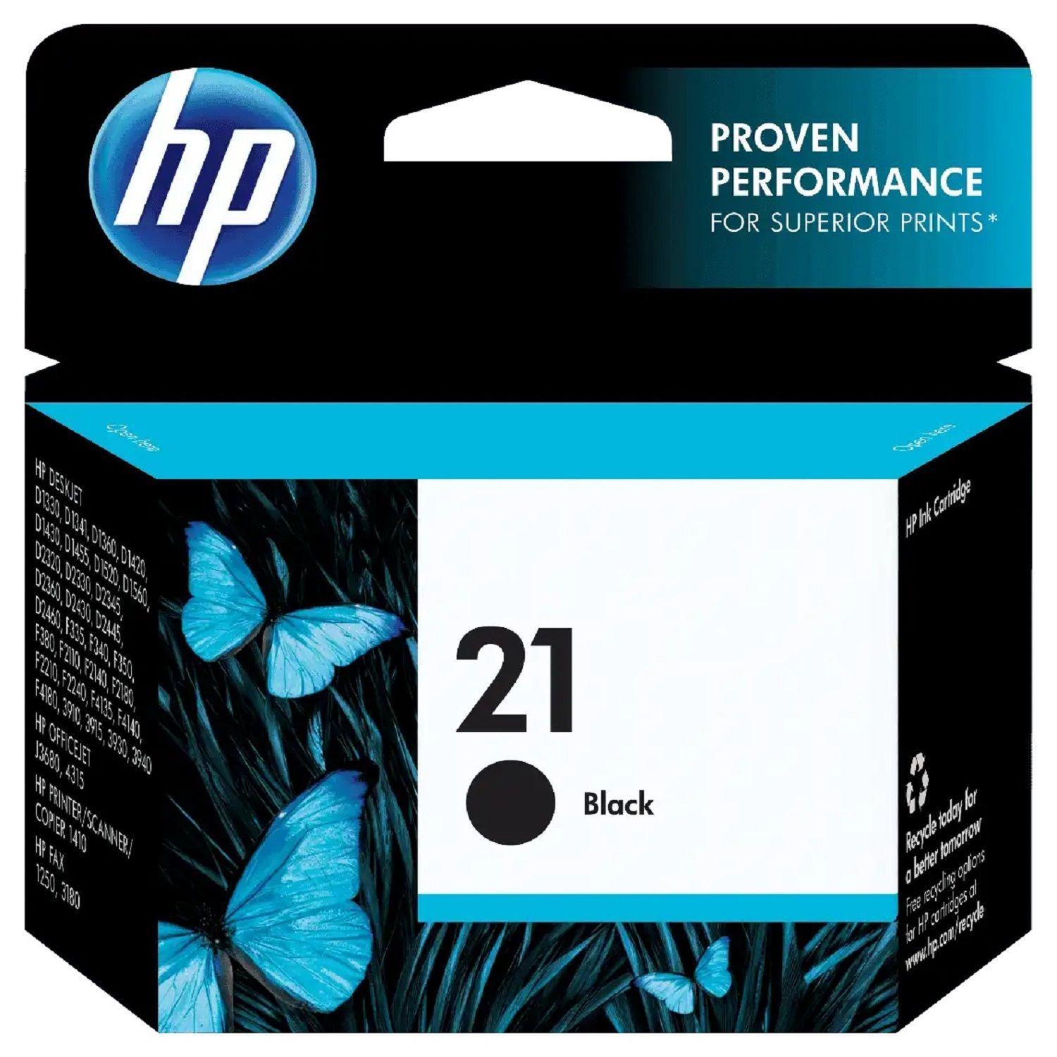 HP Cartucho de tinta 21 Negro C9351AL ORIGINAL-1