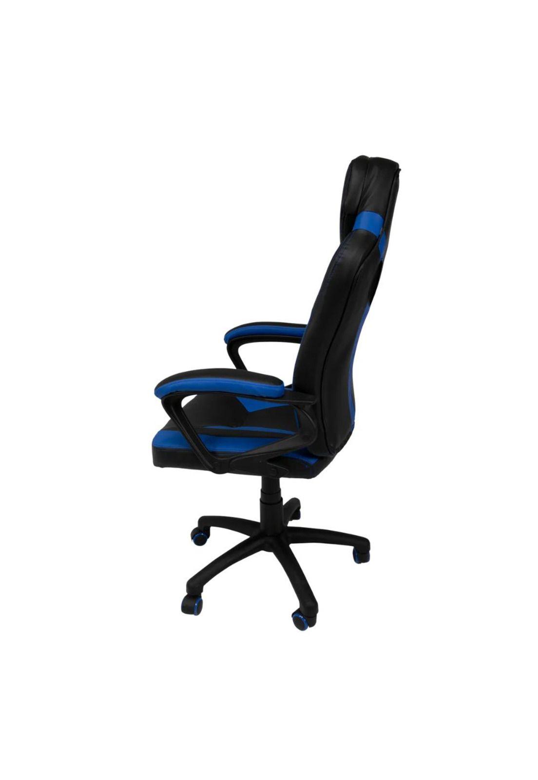 Silla Gamer Python Hasta 100kg Azul Lu782-blu-sa-2