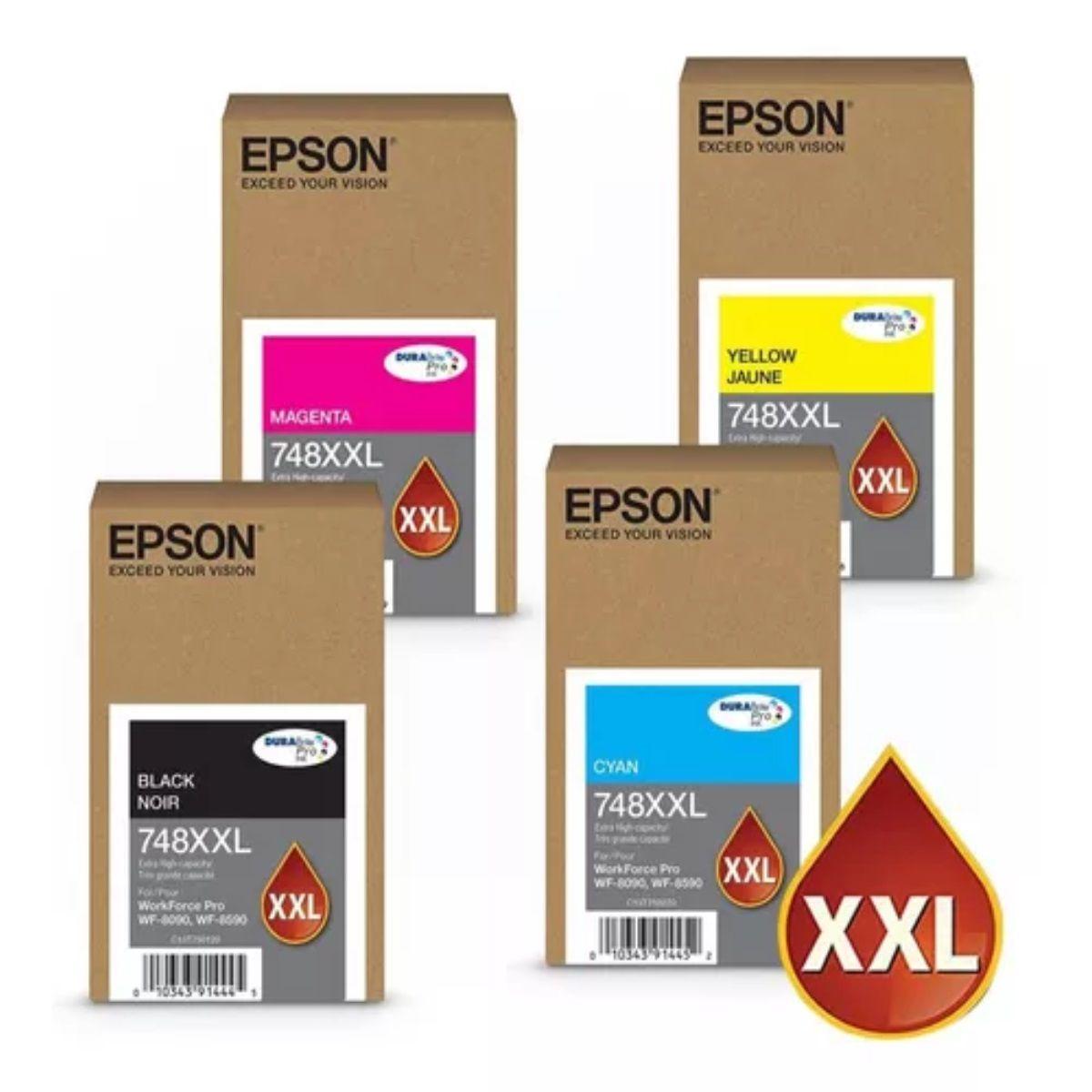Epson Pack 4 tintas T478XXL, PACKT748XXL-2