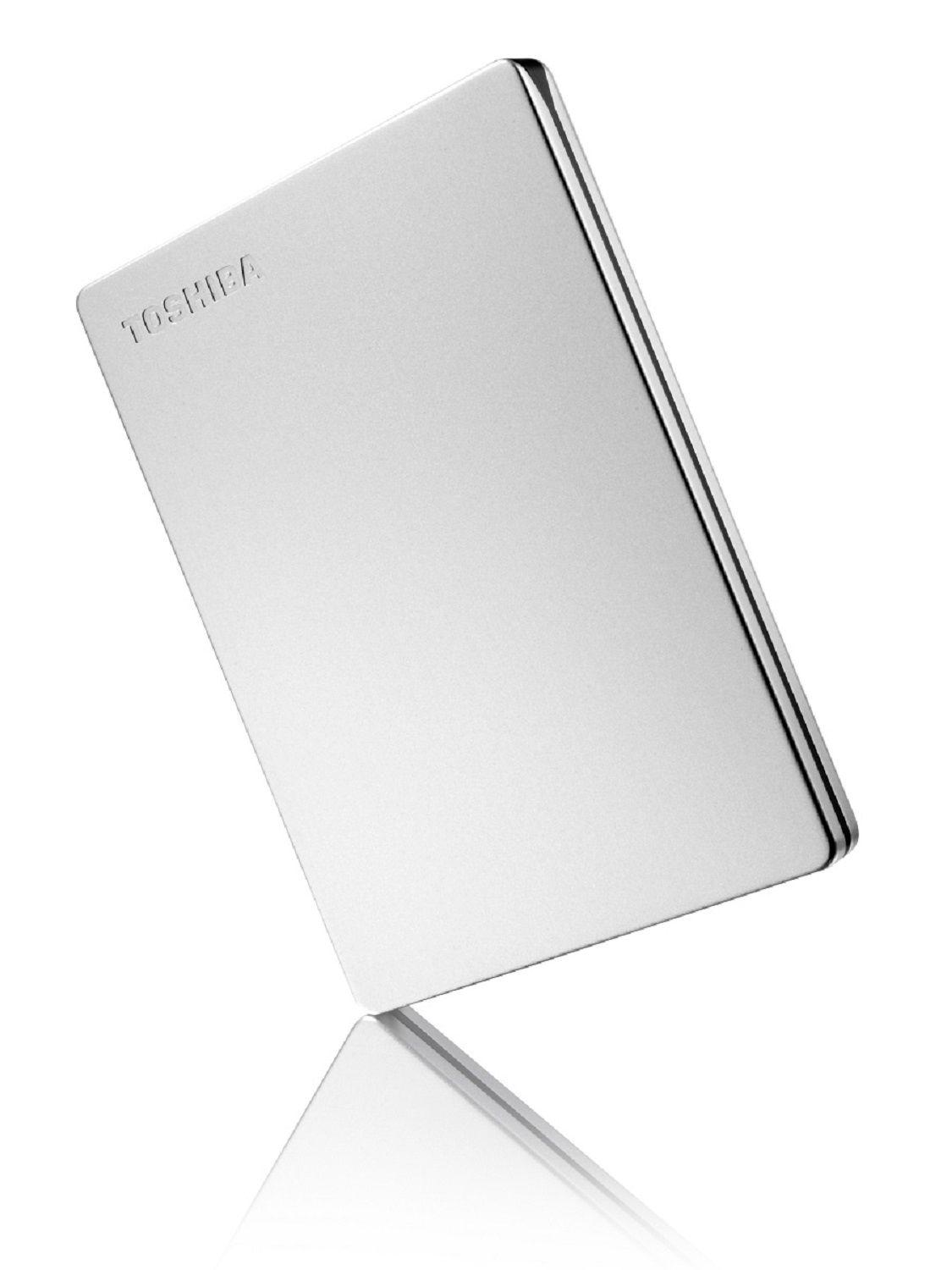 Disco Duro Externo 1tb 2.5 Usb 3.0 Canvio Slim Silver-1