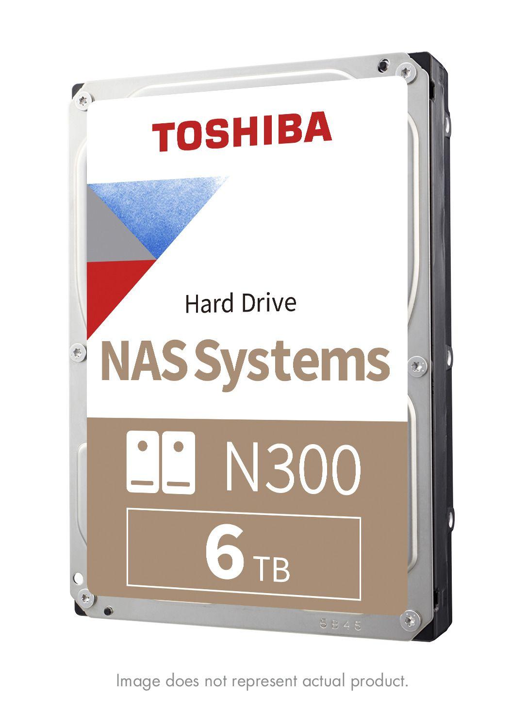 TOSHIBA Disco Duro Nas 6TB N300 3.5″ Sata HDWG460XZSTA-1