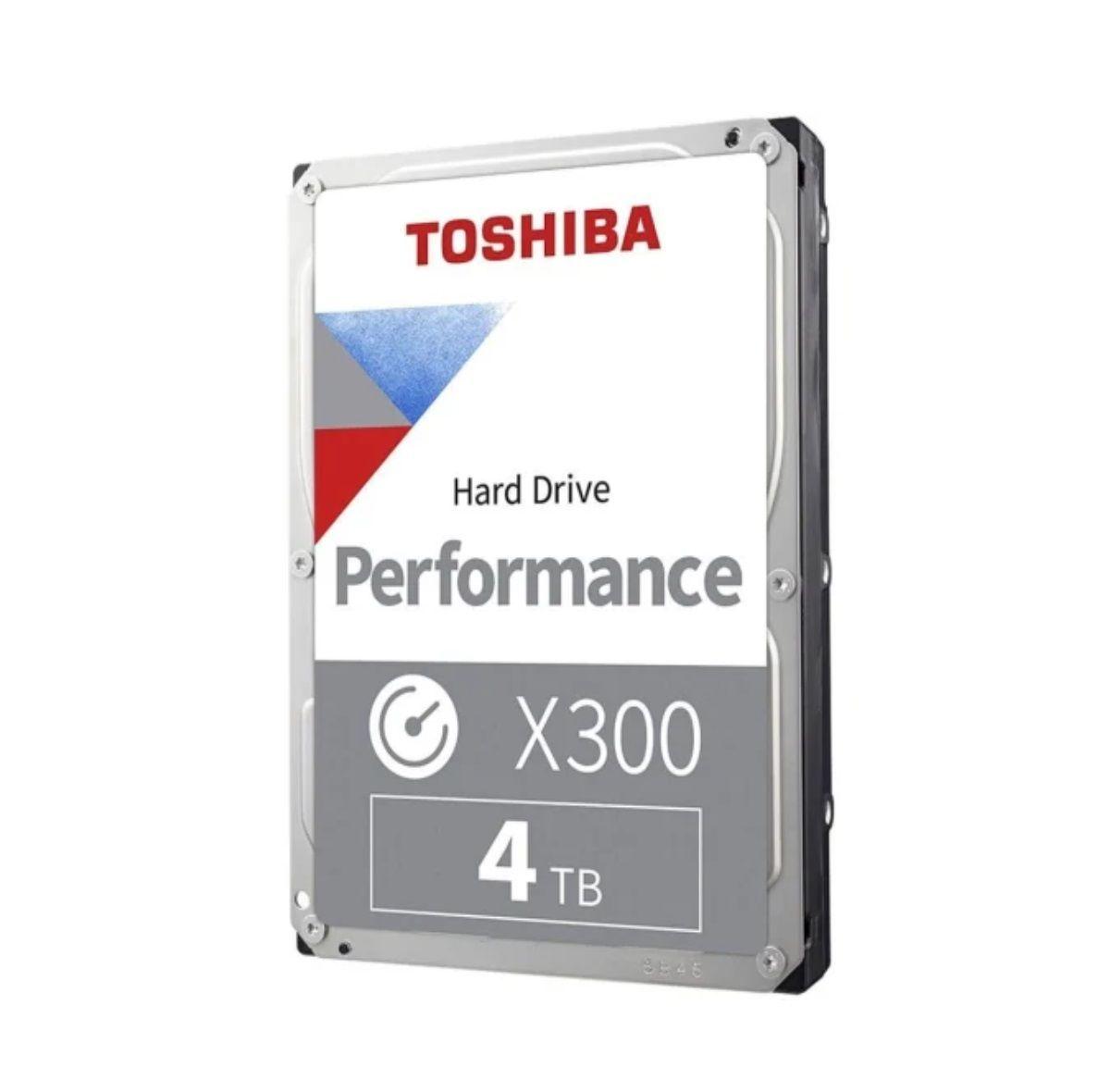 TOSHIBA Disco Duro Interno 4TB, X300 3.5", Sata HDWR440XZSTA-0