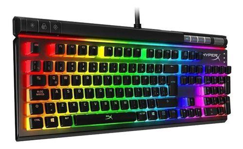 Hyperx Teclado Gamer Mecanico Alloy Elite 2, Rgb, Español,-1