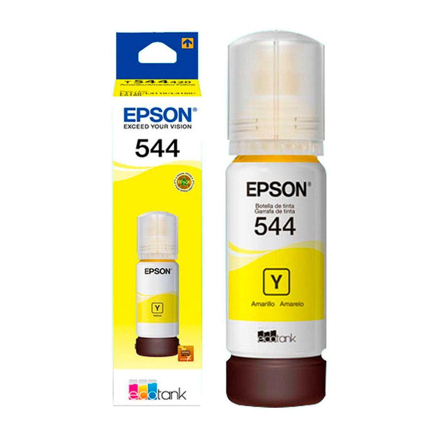 Epson Tinta T544 Amarillo T544 L110 / L3110 /l3150 /l5190-0