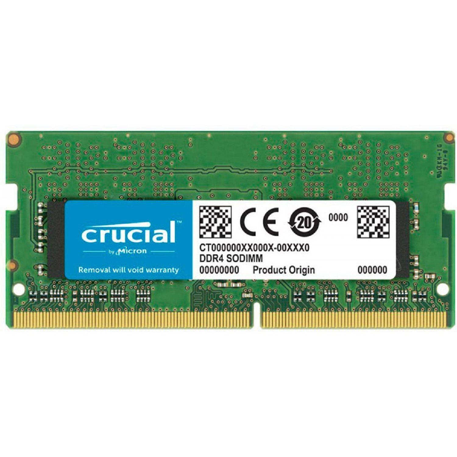 Crucial MemoriaNotebook 32GB SodimDDR4 2666Mhz,CT32G4SFD8266-0