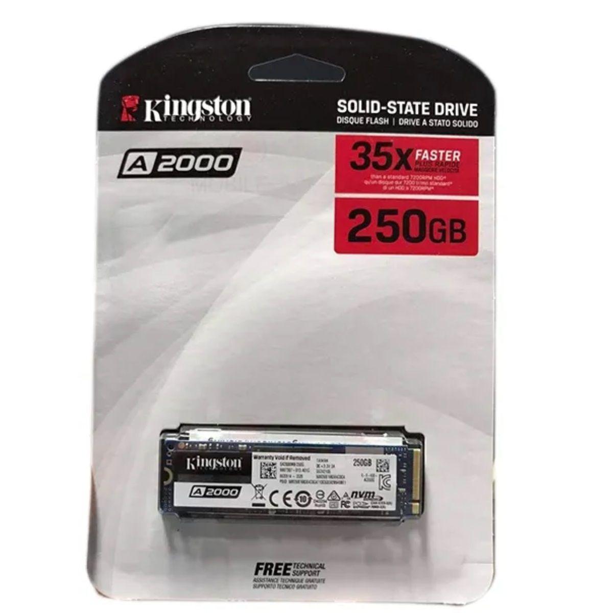 Disco Sólido Ssd Interno Kingston Sa2000m8/250g 250gb-3