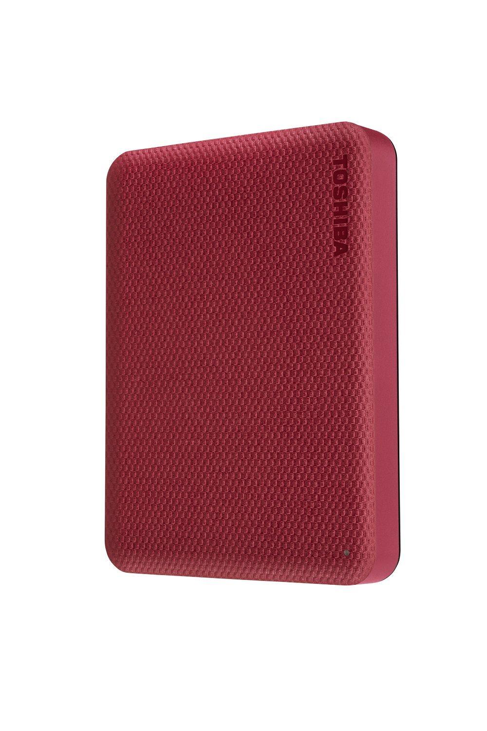 Disco Duro Externo Toshiba 1tb Canvio Advance Rojo-2