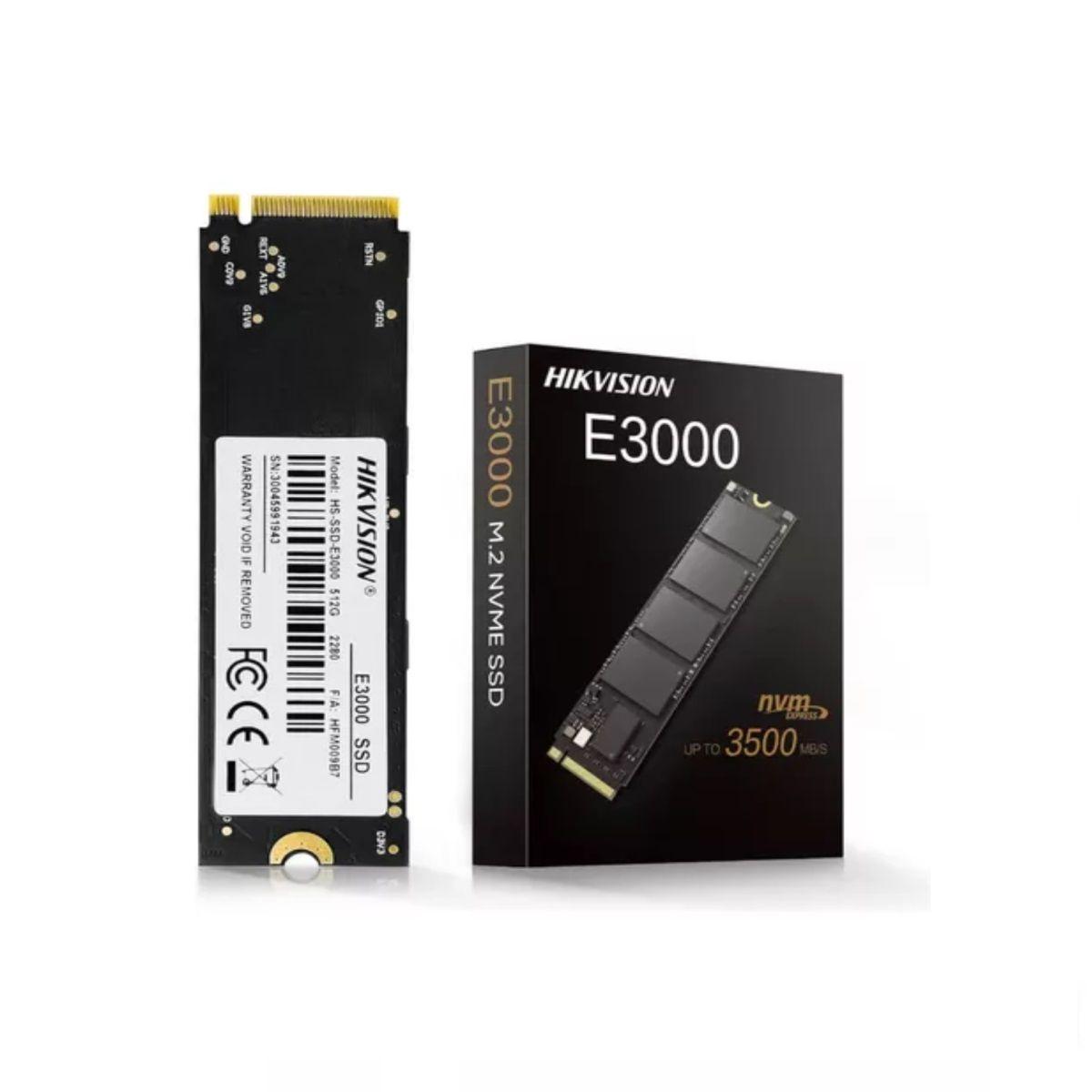 Hikvision SSD 512GB E300 M.2 PCIe NVMe HS-SSD-E3000-512G-4